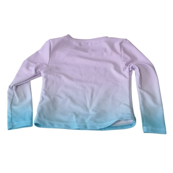 Toddler 3T Girls Mermaid Swim Set 4-Piece UPF 50+ Rash Guard Tankini Pink Purple - Picture 11 of 12